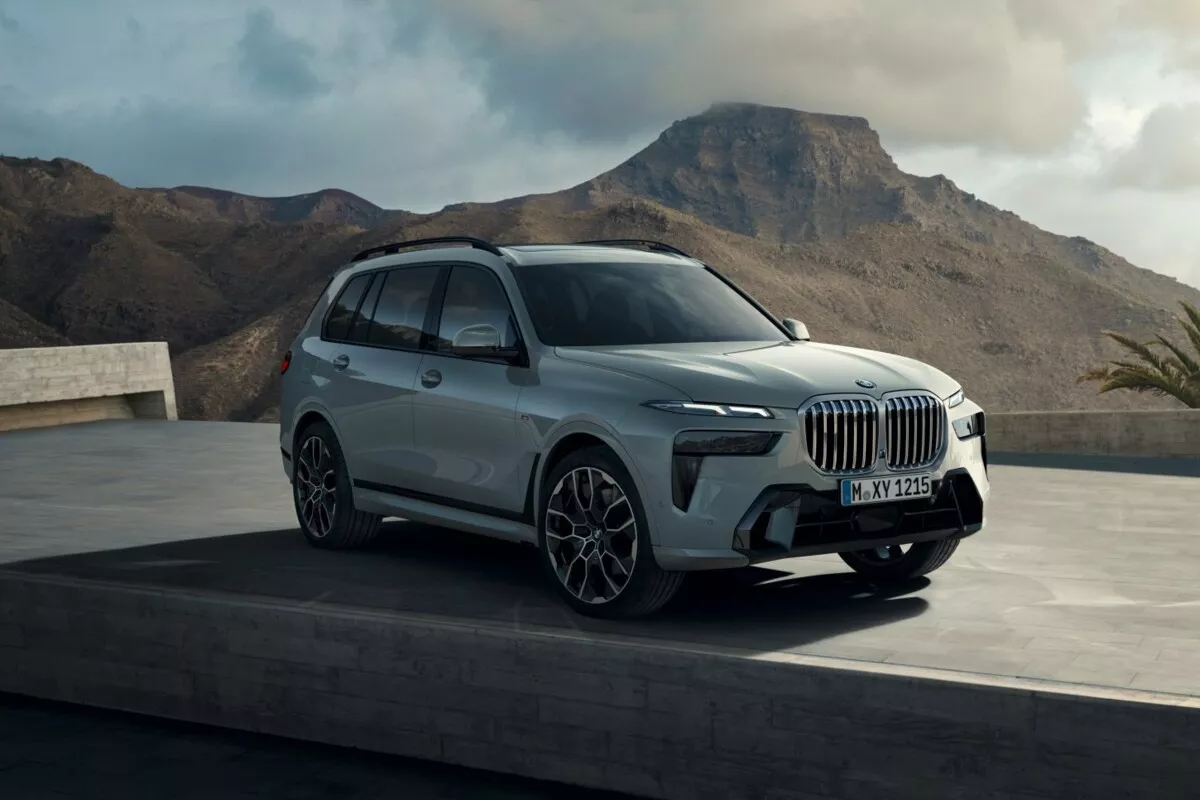 Außenansicht des BMW X7 xDrive40i