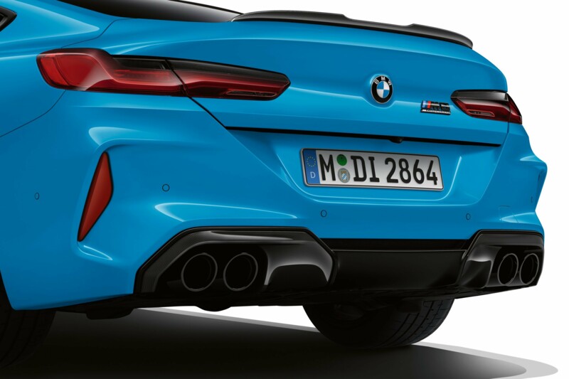 BMW M8 Coupé Heckansicht