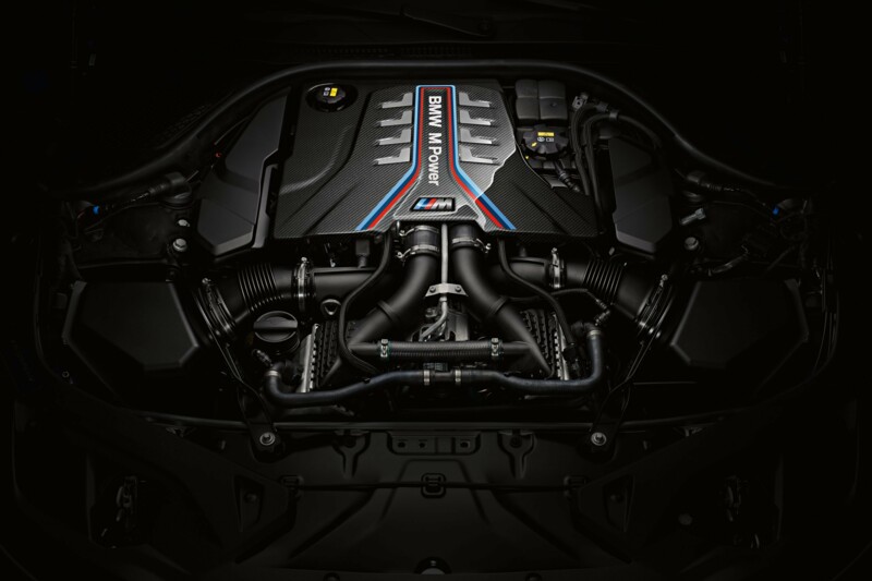 BMW M8 Coupé Motor